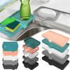 Впитывающий коврик для кухонного смесителя, Защита от брызг раковины, Силиконовая дренажная сушильная подставка, Защита столешницы, Диспенсер для мыла, Подставка для хранения