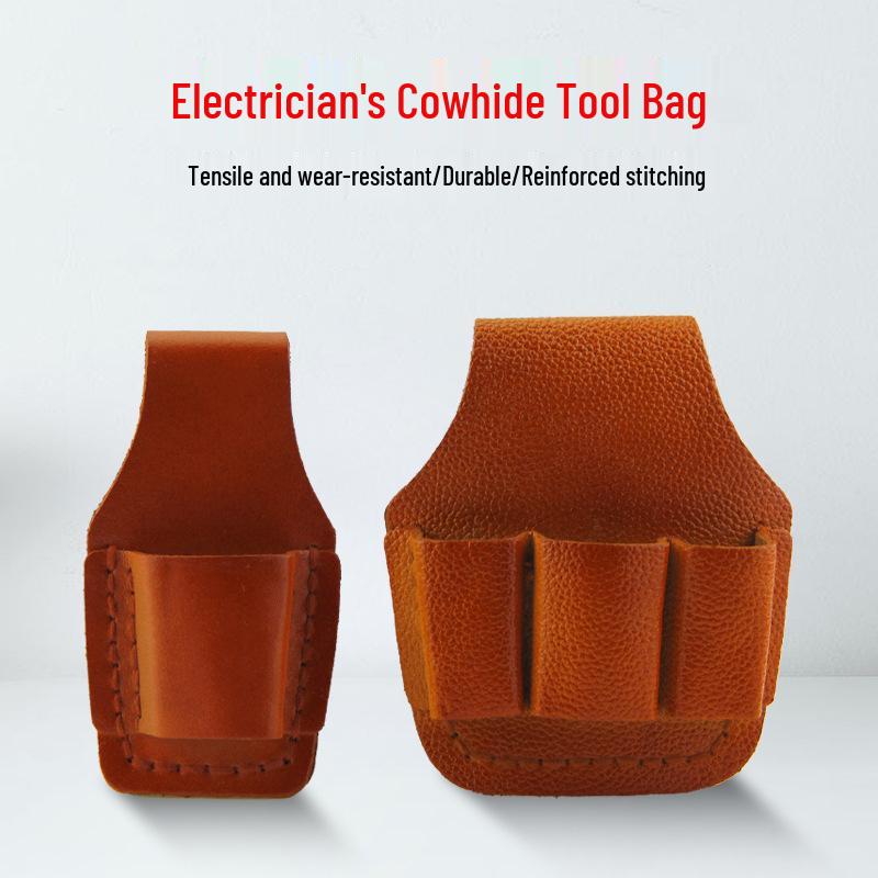 Набор электрика: Многофункциональная кобура из коровьей кожи с держателем для плоскогубцев