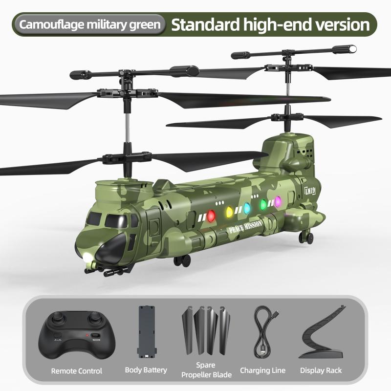 Non-Toxic Rc Helicopter With Camera 2.4G Remote Control Aircraft Fpv Drones 4Ch Hd Aerial Pography Airplane Toys For Children Adult Gifts