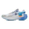 Li Ning Youxia Essential Elastic Sports Удобные низкие кроссовки для бега унисекс сине-белые ARHR041-1