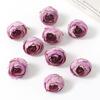 5/10/20Pcs 3cm Silk Tea Roses Heads Artificial Flowers Wedding Home Wedding Decor DIY Wreath Scrapbook Gift Box Fake Flowers