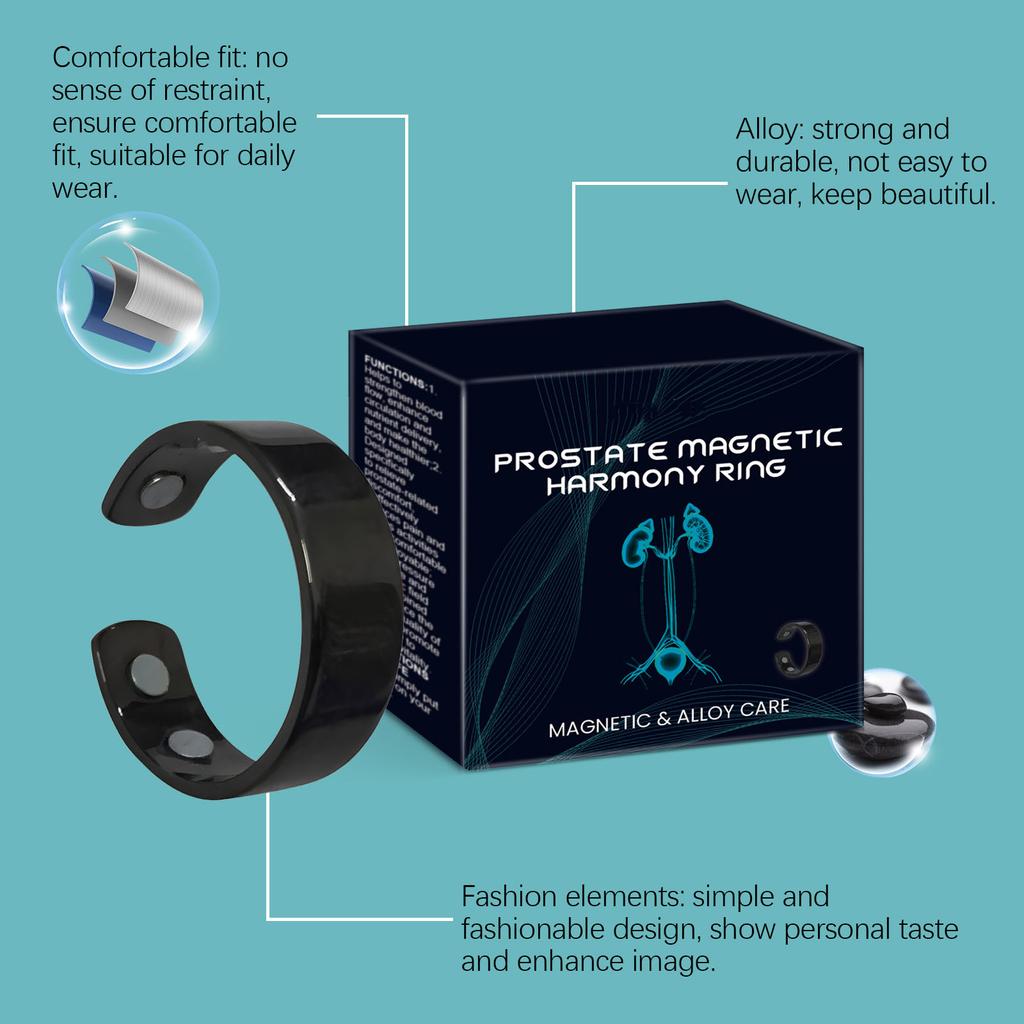 Prostate Ring Soothes And Improves Circulation, Enhances Function And Promotes Health. Health Ring