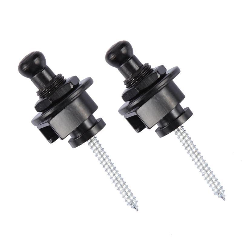 2 шт./компл. Ремешкодержатель для гитарного ремня Ремешковый замок Кнопка для всех ремней для акустических, электро- и бас-гитар 3 цвета Guitarra