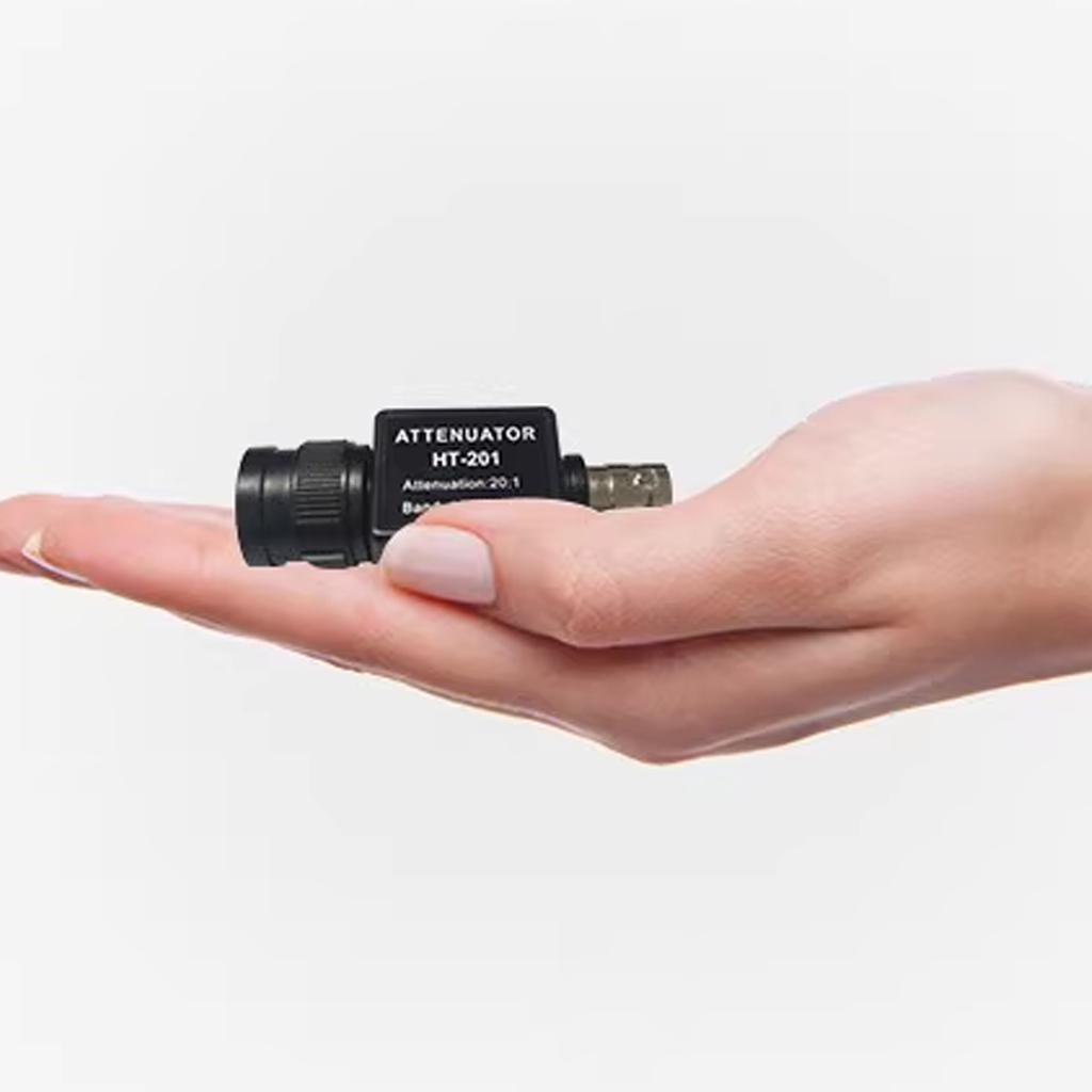 HT201 Passive Attenuator 20: 1 10MHz Bandwidth Signal Attenuation for Oscilloscopes