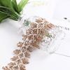 Pattern Woven Gift Wrapping Gift Box Decor Home Ornament DIY Scrapbook Hemp Rope Burlap Roll Jute Ribbon Wedding Party Supplies
