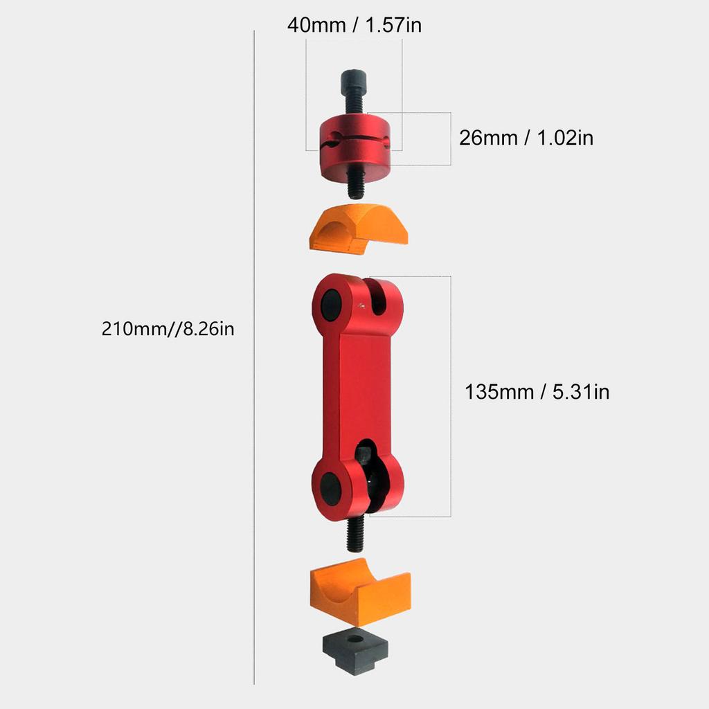 CNC Work Stop Locator Adjustable Vise Stop Limiter Mill Machine Workpiece for T Slot Work Stop Locator CNC Work Stop Locator