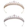 Хрустальные Короны Диадемы Свадебные Свадебные Украшения для Волос Аксессуары Девочка Женщина Принцесса