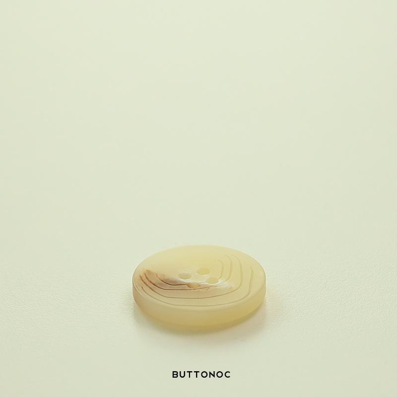 Resin Four-Eye Button-Up, Blazer, Clothing Accessories, Accessories, Trench Coat, Double-Sided Nylon Fur Coat Buckle.