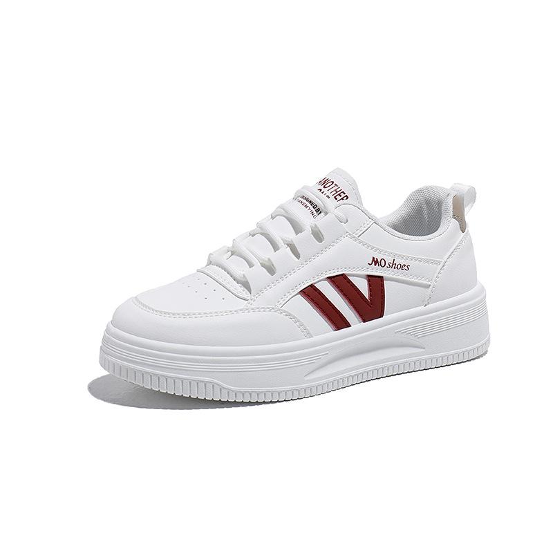 2025 весна маленькие белые туфли новая корейская версия ins студентки платформа увеличение спортивная обувь для скейтбординга повседневная уличный аукцион 8625