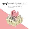 TTC Gold Pink, Kailh BOX White V2, KTT Wine Red, Gateron G Yellow Mechanical Keyboard Switches