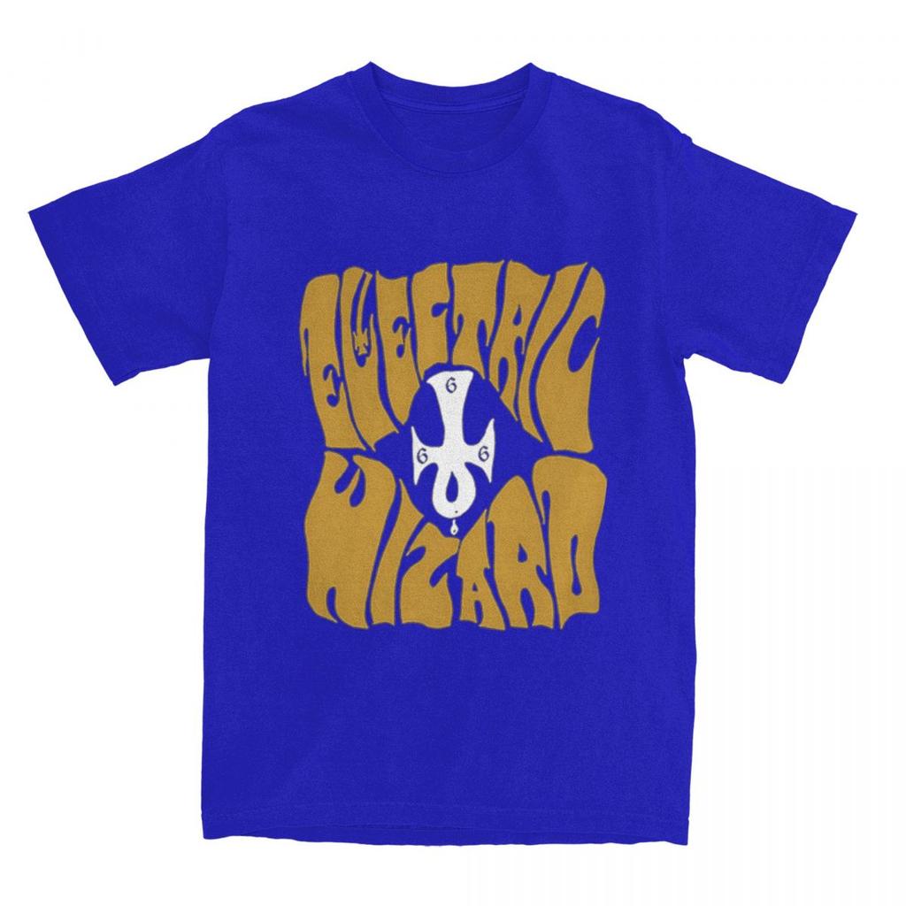 Золотой Электрический Волшебник для Мужчин Женщин Футболка Мерч Потрясающие Футболки Футболка Чистый Хлопок Взрослая Одежда