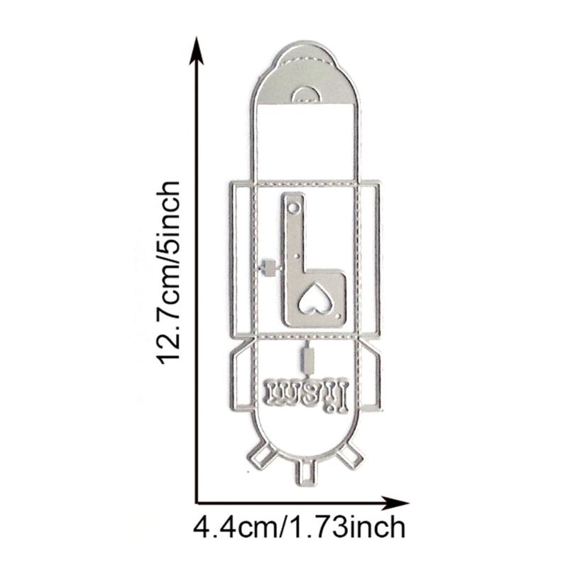 3D стерео почтовый ящик вырубные штампы трафареты металлические вырубные штампы шаблоны формы для скрапбукинга изготовление открыток украшения