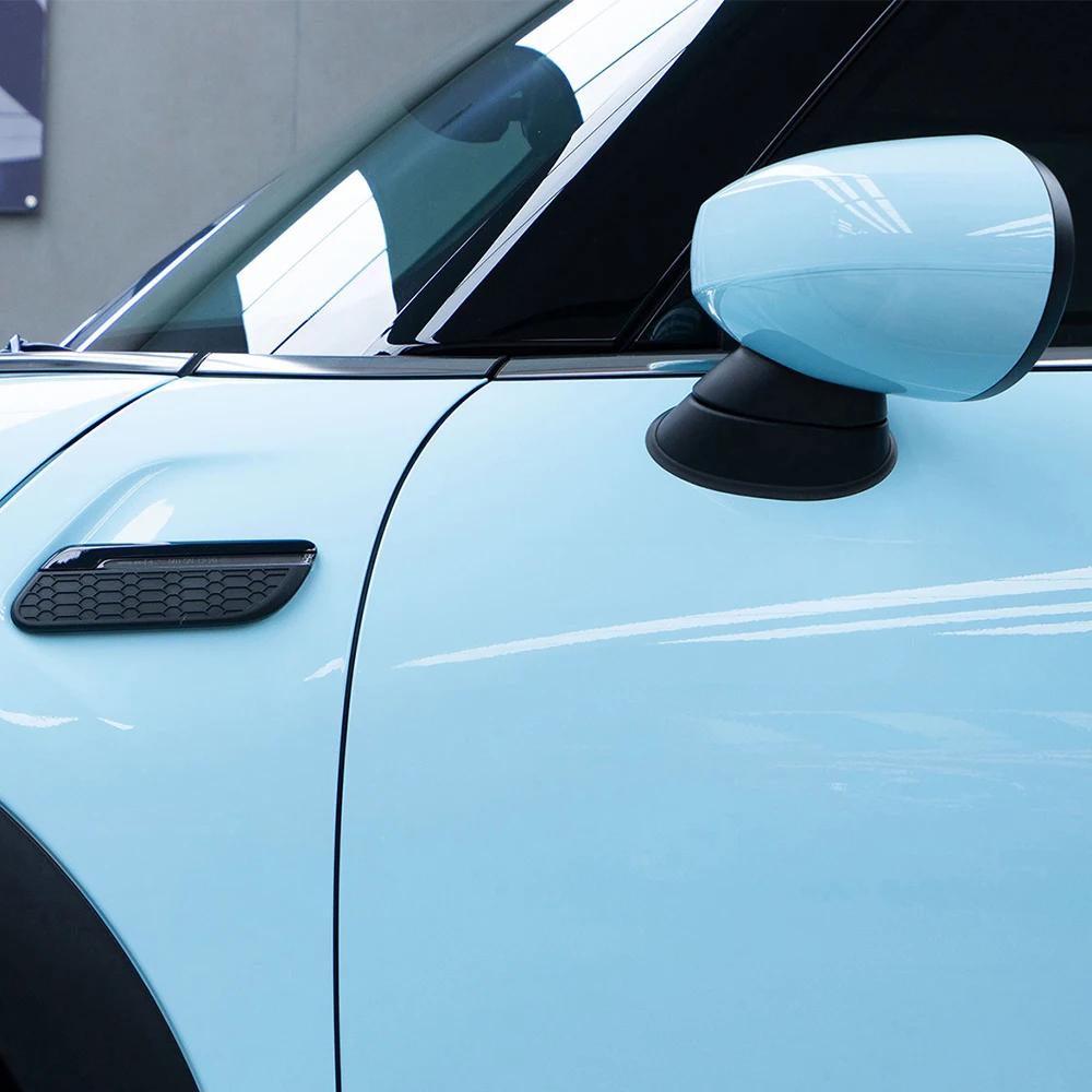Автомобильная наклейка Gulf Blue Виниловая пленка ПЭТ наклейки Пленка для обтяжки авто без пузырей Пленка меняющая цвет Автоаксессуары Декор