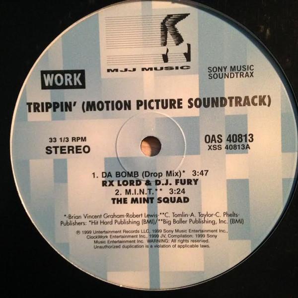 12-дюймовая пластинка РАЗЛИЧНЫЕ - Trippin' (Саундтрек к фильму OAS40813 Untertainment R 1999 США Рэп и Хип-Хоп/R&B Б/у