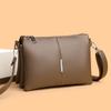 Women's Small Square Shoulder Bag Soft Leather Crossbody Bag Mother Bag