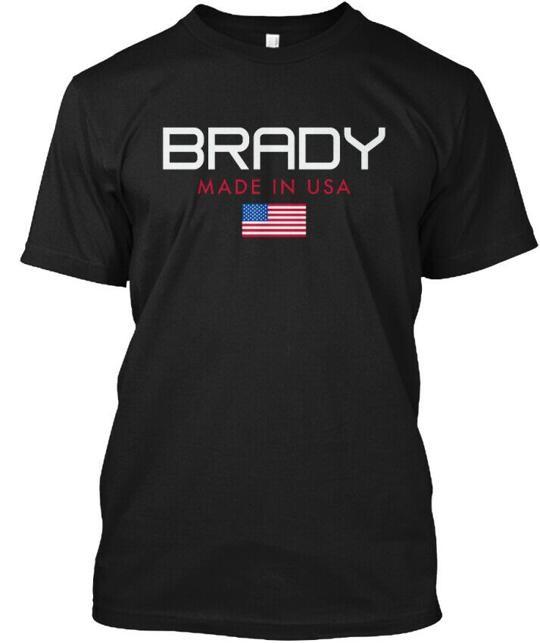 Футболка Brady Made In Usa размера от S до 5XL