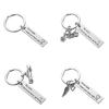 Personalized I Need You Here with Me Stainless Steel Drive Safe Men Keychain Keyring Pendant