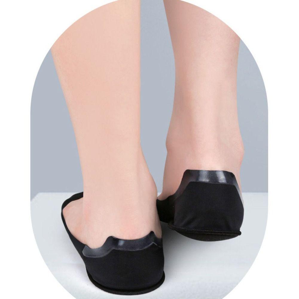 Women's Arch Invisible Shallow Boat Socks Soft Sponge Shock-absorbing Invisible Non-slip Low-top Socks