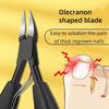 Ingrown Nail Clippers Toenail Cutter Stainless Steel Pedicure Thick Toe Nail Manicure Tools