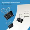 M&G Eplus Black Metal Binder Clips