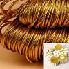 10 Meters Gold Rope Gift Packing Belt Decor For Christmas Wedding Birthday Party Supplies
