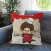 Maple Design Cushion Cover Happy Autumn Harvest decor Holiday Decorati Pillow Cover Cartoon MMMonchhichis Anime