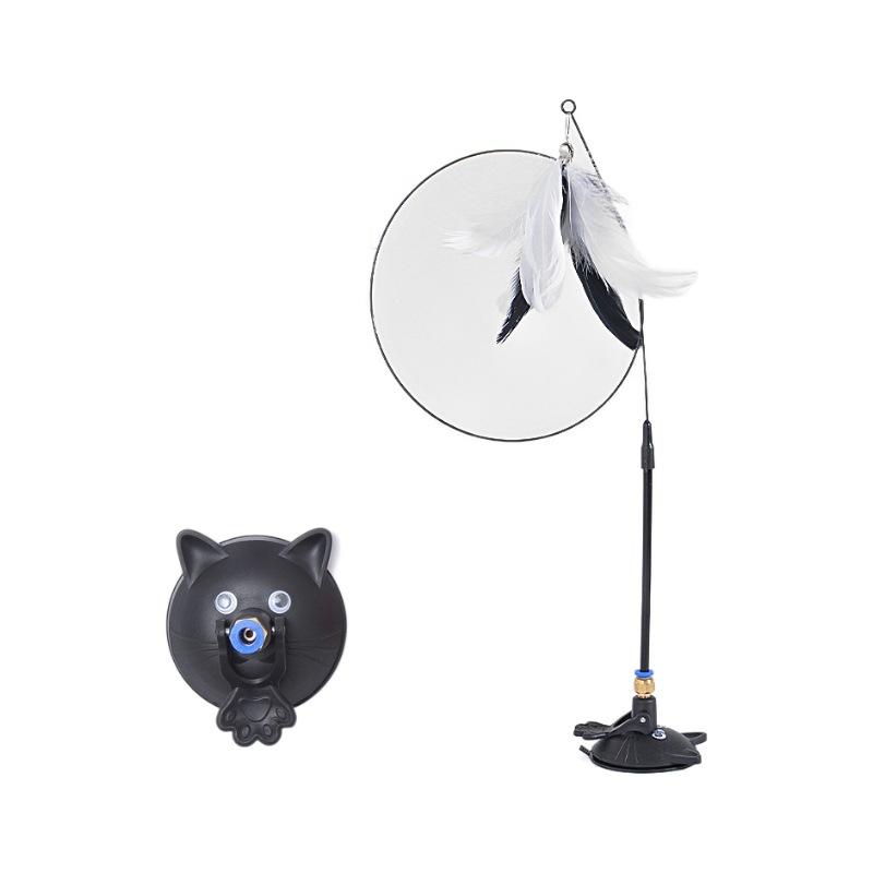 Cat Funny Stick Модернизированная мощная присоска Cat Funny Stick Форма головы кошки Проволока Cat Funny Stick Cat Funny Toy