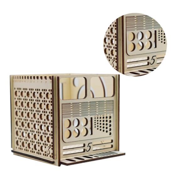 Деревянная миска для пряжи, многофункциональная пряжа для вязания, настольный ящик для хранения шаров, инструменты для вязания крючком, аксессуары