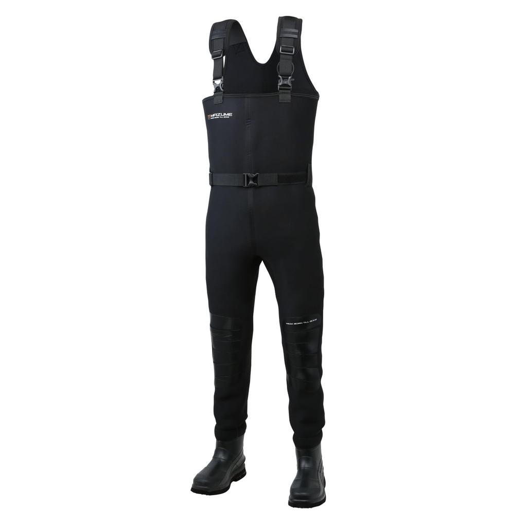 Mazume Tidemania Neoprene Waders (felt Spikestoeheel Only) MZBF-815 Black 3L