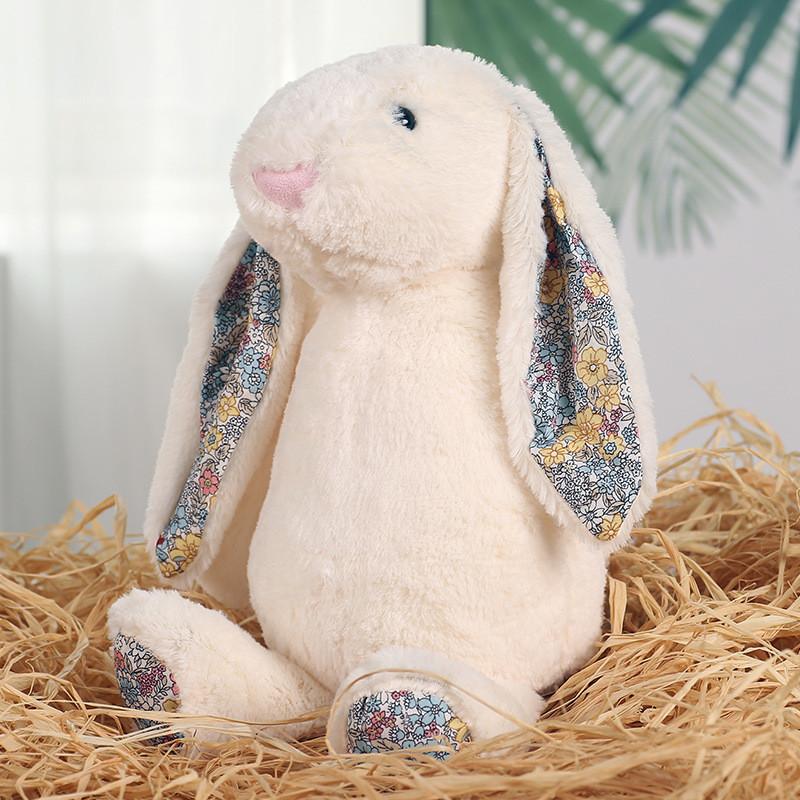 Плюшевая игрушка Цветочный Кролик с коротким мехом для детей и в подарок