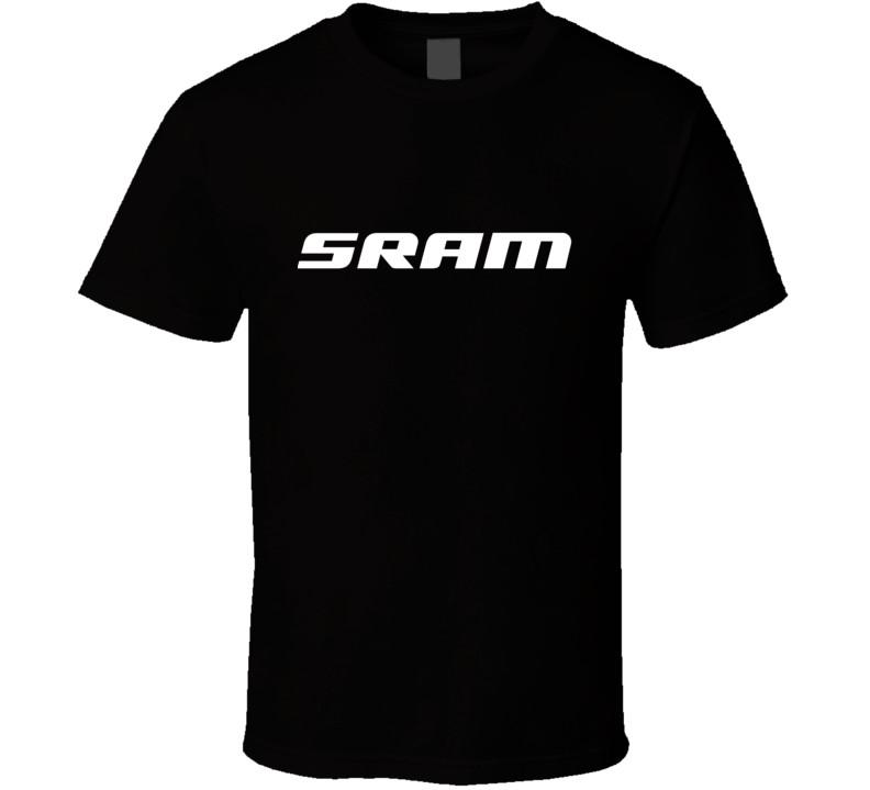 НОВАЯ ФУТБОЛКА SRAM CYCLING ЛОГОТИП СМЕШНАЯ США УНИСЕКС РАЗМЕР S-5XL Унисекс Футболка