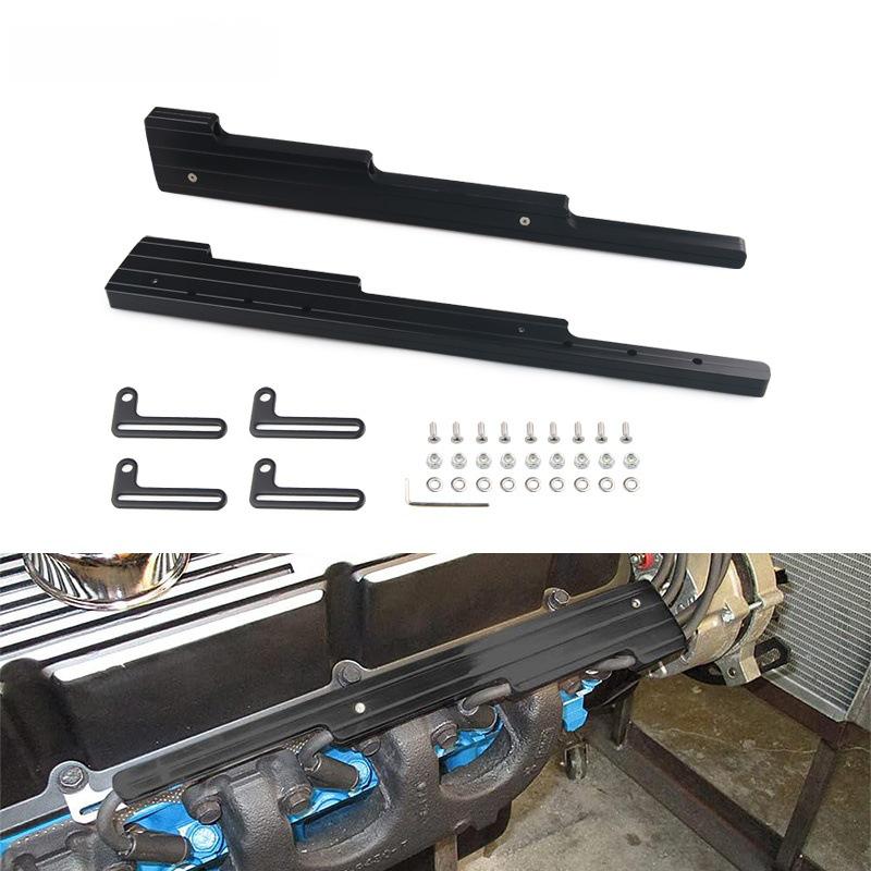 Кронштейн для проводов свечей зажигания из алюминиевого сплава для двигателей Chevrolet V8 SBF/SBC/BBC (Модель 40375)