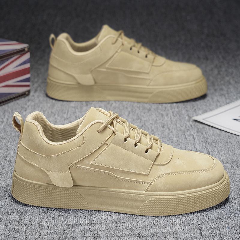 Весна 2025 новая мужская обувь низкие уличные трендовые туфли студенческая обувь универсальная спортивная и повседневная обувь для мальчиков обувь на субподошве