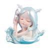 Украшение Ocean Girl Креативная декоративная смола Добавить романтическую фигурку русалки Домашний декор