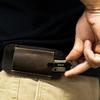 Кожаный EDC-чехол на пояс | Поясная сумка против потери для складных ножей | Портативный держатель для ножей
