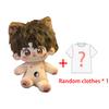 20cm Plush Toy Doll Dress Up Anime Cool Stuffed Super Star Figure Dolls Baby Can Change Clothes Gift