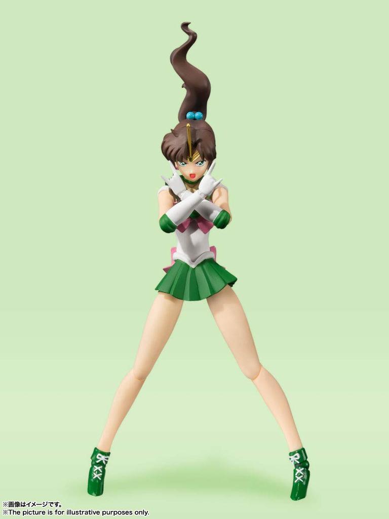 Sailor Moon Sailor Jupiter Color 150mm Painted Movable Figure S.H.Figuarts -Animation Edition-(Resale Version) Approx. PVC&ABS
