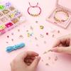 865Pcs Jewelry Kit Acrylic Beads for Bracelet Necklace Colorful DIY Accessories Jewelry Making