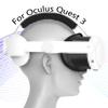 Чехол для лица для Quest 3, накладка для лица с крышками для объективов, защитные моющиеся силиконовые чехлы VR