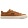 Converse Cons One Star Pro Nubuck Fashion Non-slip Waterproof Low-top Skate Shoes Unisex Brown