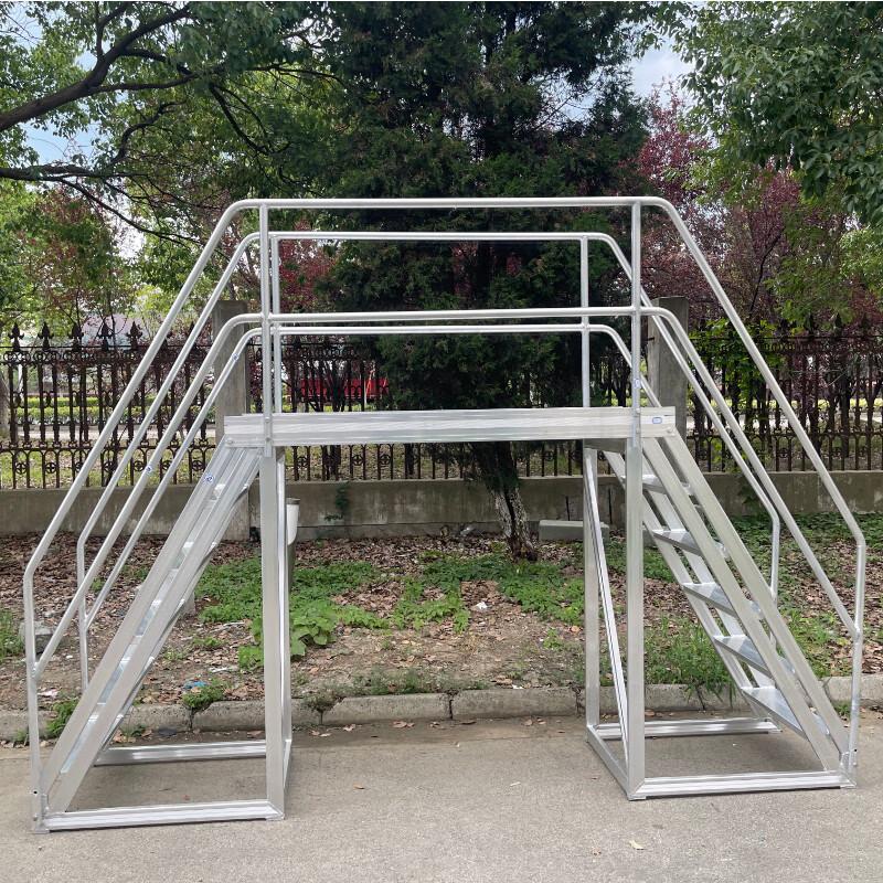 Jundingying Upgraded Aluminum Crossover Ladder