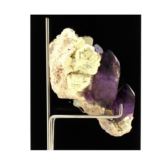 Pierres et Minéraux. Quartz Améthyste. 1332.0 ct. Goboboseb Mts, Brandberg, Namibie.