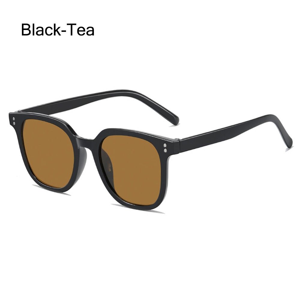 Women's Fashion Sunglasses Retro Sun Glasses Female Ins Popular Black Vintage Square Eyewear
