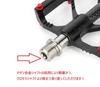 Педали MicrOHERO Ultra Light Titanium Alloy Shaft 3 Герметичные подшипники Компактные Педали Carbon Road Bike Flat Bike/Mountain Black/Red (PD-R87CTi 185г)