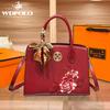 W. D. Сумка POLO женская, новинка 2023 года, модная и атмосферная, сумка для мамы среднего возраста, сумка через плечо с вышивкой, женская сумка