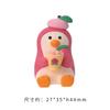 Японские креативные игрушки Серия Персик ZAKKA Декорация фигурки кошки Микроландшафт Реквизит для фото Миниатюрный смоляной подарок DIY украшения