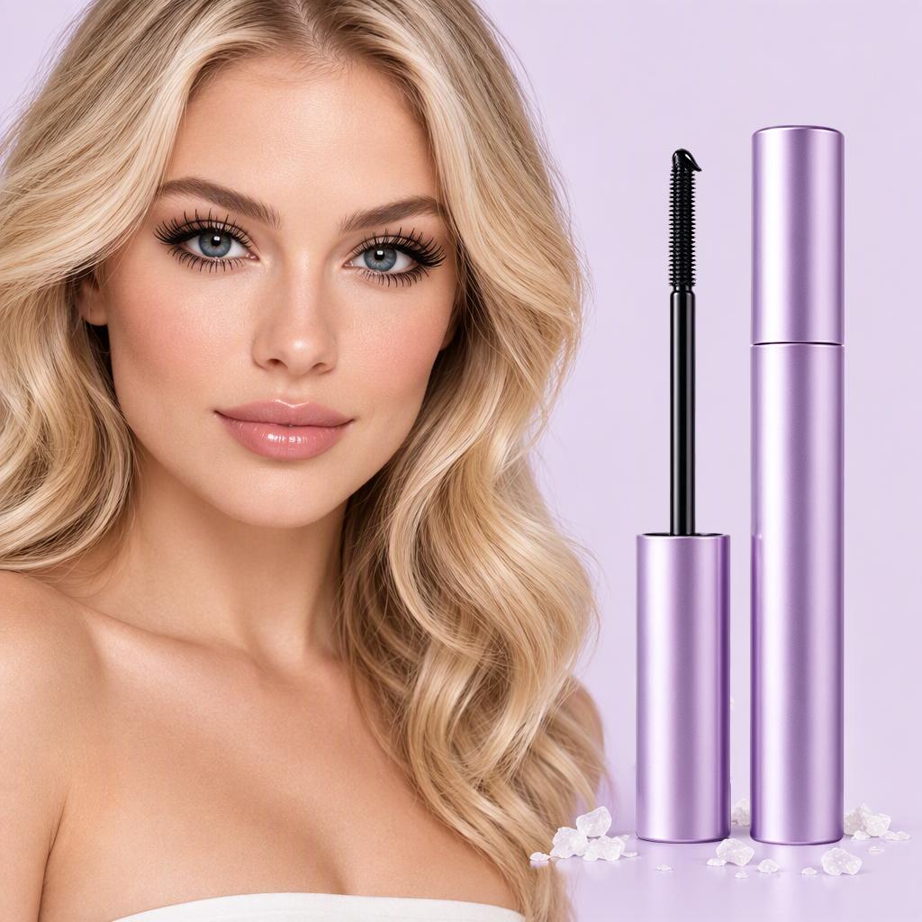 Lightweight Waterproof Mascara (Black) - Waterproof, Long-Lasting, Lengthening, Curling, Defined