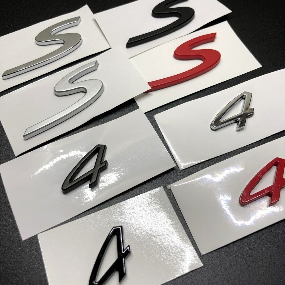 1 шт. 4 S Turbo 4S эмблема автомобиля задняя крышка багажника загрузки гоночная наклейка значок для 911