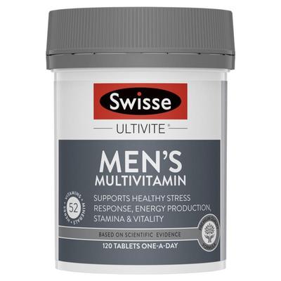 SWISSE МУЖСКОЙ МУЛЬТИВИТАМИН 120 ТАБ