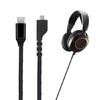 1.5m Braideds Nylons Type C Sound Cable For Arctis3/5/7 Headphones Sound Quality Universal Compatibility